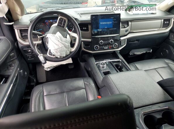1FMJU1HT8NEA15882 2022 FORD EXPEDITION Black Widok deski rozdzielczej