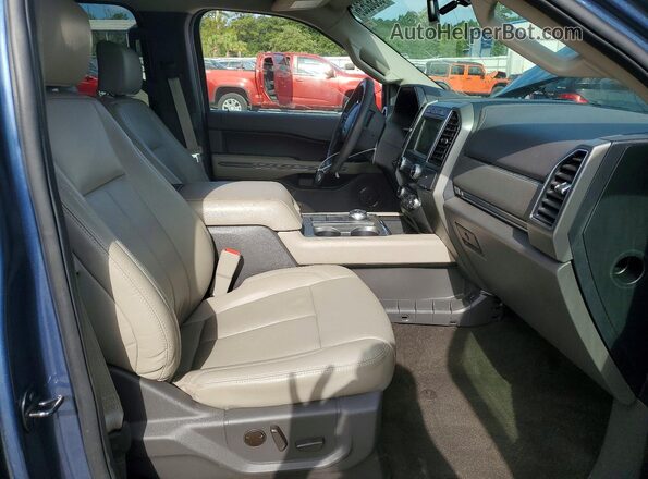1FMJU1HT9LEA33918 2020 FORD EXPEDITION Blue წინა სალონის ხედი
