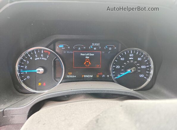 1FMJU1HT9LEA66689 2020 FORD EXPEDITION White Instrument cluster view