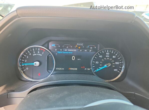 1FMJU1HT9LEA80334 2020 FORD EXPEDITION White Вид щитка приладів