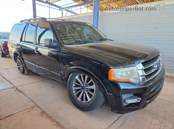 1FMJU1HTXHEA07058 2017 FORD EXPEDITION Black Передня права чверть