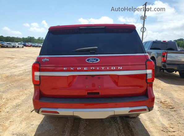 1FMJU1HTXNEA46017 2022 FORD EXPEDITION Red Rear view