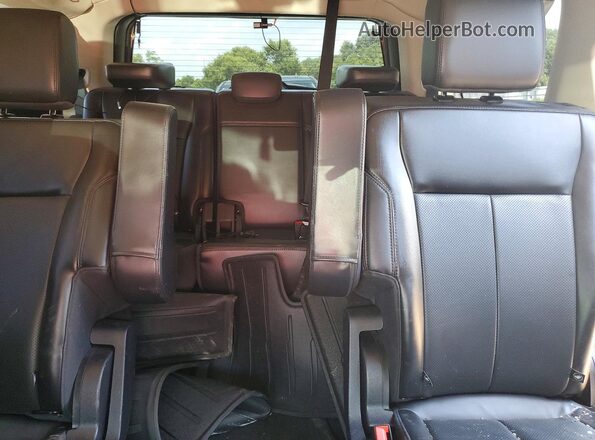1FMJU1HTXNEA46017 2022 FORD EXPEDITION Red Rear seats view