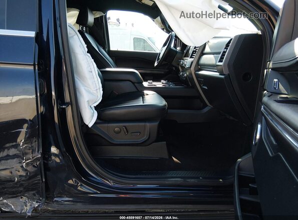 1FMJU1JT0MEA16646 2021 FORD EXPEDITION Черный Вид салона спереди