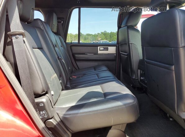 1FMJU1JT1HEA72603 2017 FORD EXPEDITION Red უკანა სალონის ხედი