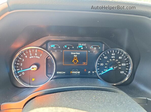 1FMJU1JT1LEA63232 2020 FORD EXPEDITION White Вид щитка приладів