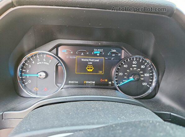 1FMJU1KT0LEA21150 2020 FORD EXPEDITION Black ხელსაწყოთა პანელის ხედი