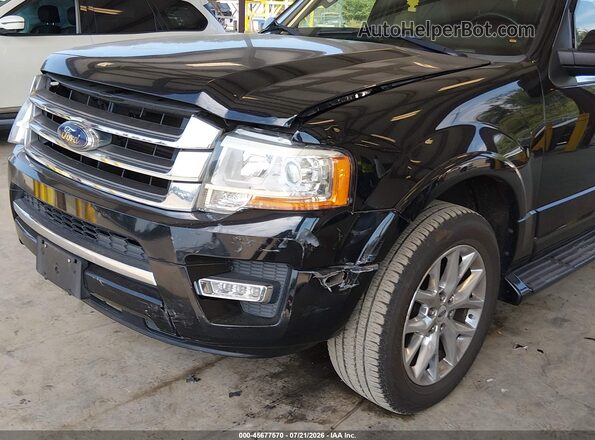 1FMJU1KT2GEF31814 2016 FORD EXPEDITION Черный Вид спереди