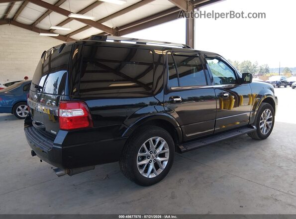 1FMJU1KT2GEF31814 2016 FORD EXPEDITION Черный Задняя правая четверть