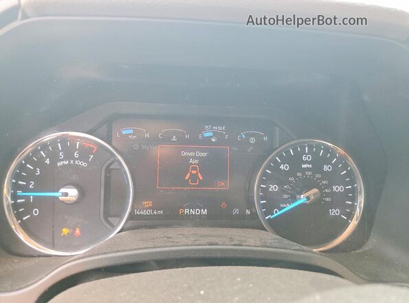 1FMJU1KT6LEA11075 2020 FORD EXPEDITION White Instrument cluster view