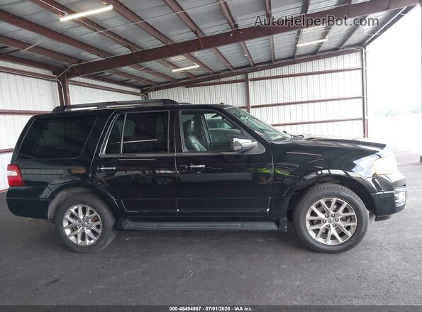 1FMJU1KT8GEF54899 2016 FORD EXPEDITION Black უკანა სალონის ხედი