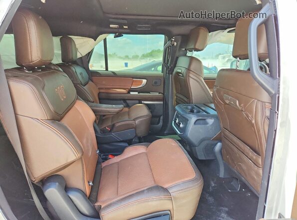 1FMJU1P8XSEA12765 2025 FORD EXPEDITION White უკანა სავარძლების ხედი