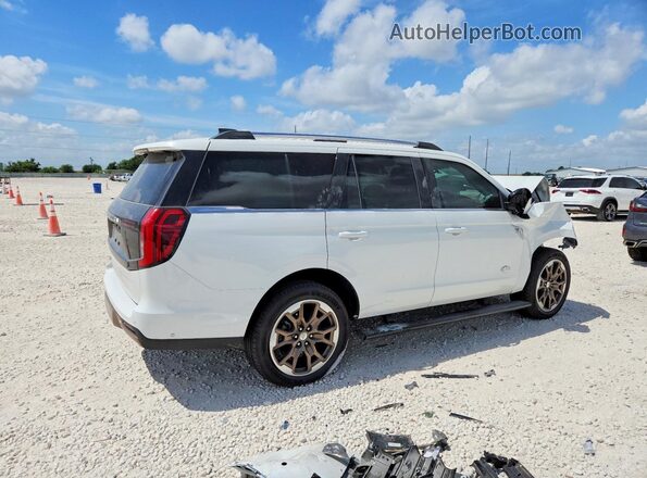 1FMJU1P8XSEA12765 2025 FORD EXPEDITION White უკანა მარჯვენა