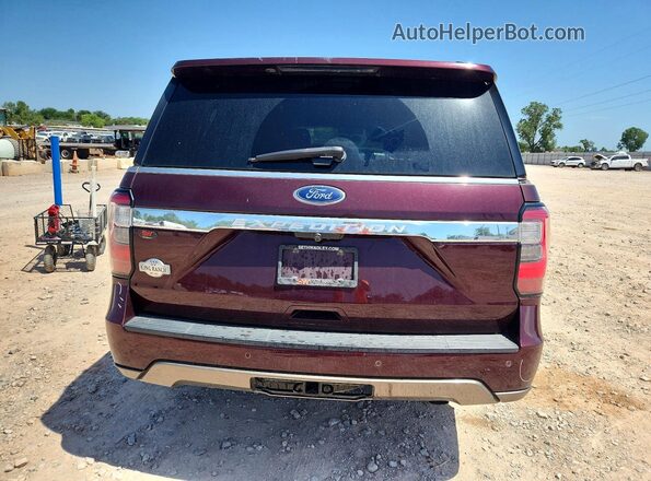 1FMJU1PT6LEA18536 2020 FORD EXPEDITION Бордовый Вид сзади