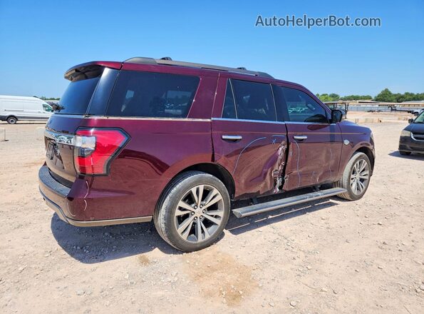 1FMJU1PT6LEA18536 2020 FORD EXPEDITION Бордовый Задняя правая четверть