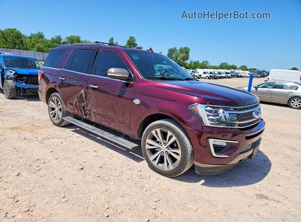 1FMJU1PT6LEA18536 2020 FORD EXPEDITION Бордовый Передняя правая четверть
