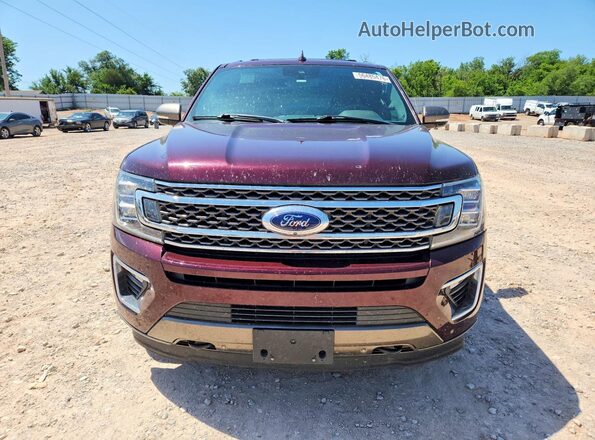 1FMJU1PT6LEA18536 2020 FORD EXPEDITION Бордовый Вид спереди