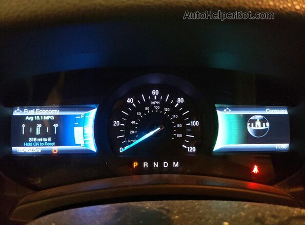 1FMJU2AT3HEA00291 2017 FORD EXPEDITION Белый Вид щитка приборов