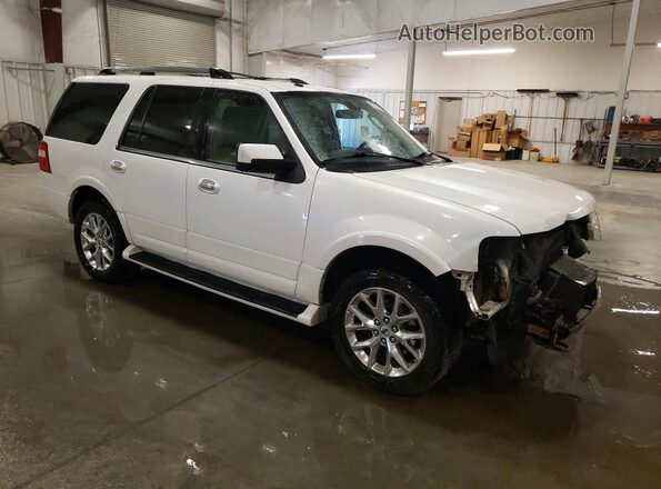 1FMJU2AT3HEA00291 2017 FORD EXPEDITION Белый Передняя правая четверть
