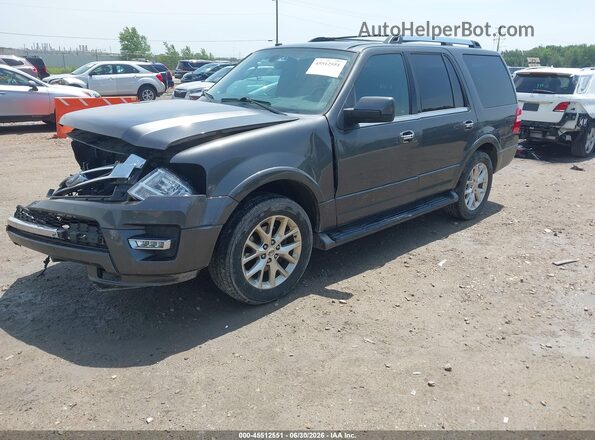 1FMJU2AT3HEA50138 2017 FORD EXPEDITION Black Առջևի ձախ երեք քառորդ տեսարան