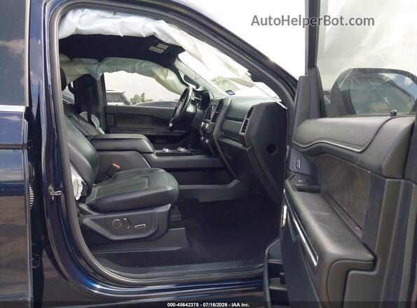 1FMJU2AT4MEA17935 2021 FORD EXPEDITION Dark Blue Vista interior delantera
