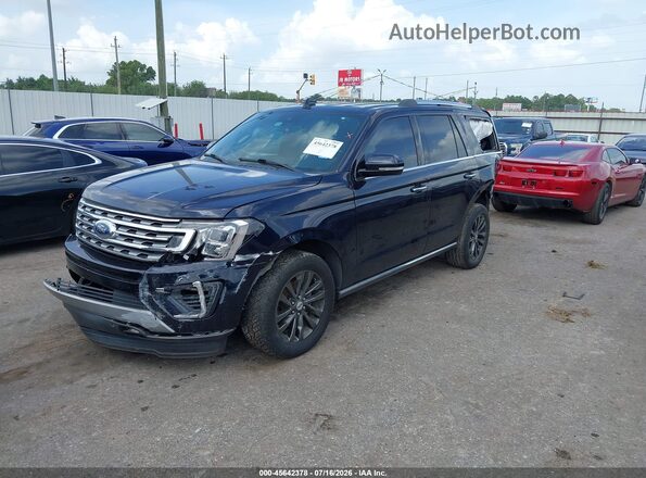 1FMJU2AT4MEA17935 2021 FORD EXPEDITION Dark Blue Vista tres cuartos delantera izquierda
