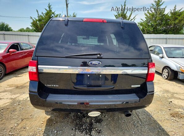 1FMJU2AT6GEF07832 2016 FORD EXPEDITION Black Հետևի տեսք
