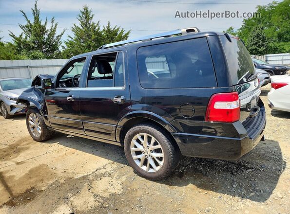 1FMJU2AT6GEF07832 2016 FORD EXPEDITION Black Հետևի ձախ