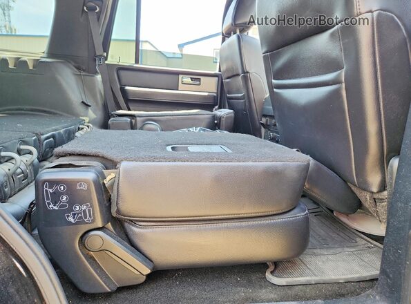 1FMJU2AT6GEF07832 2016 FORD EXPEDITION Black Հետևի նստատեղերի տեսք