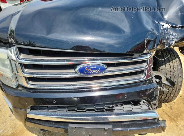 1FMJU2AT6GEF07832 2016 FORD EXPEDITION Black Սալոնի հետևի տեսք