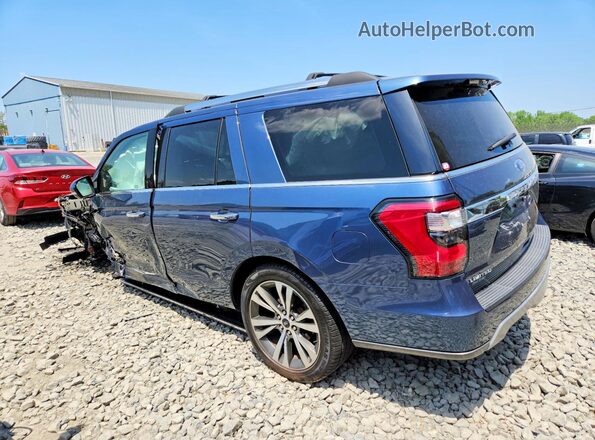 1FMJU2AT6LEA84325 2020 FORD EXPEDITION Blue Trasero izquierdo