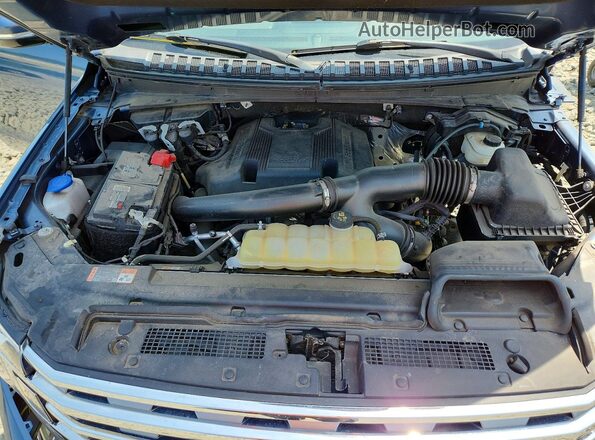 1FMJU2AT6LEA84325 2020 FORD EXPEDITION Blue Vista del compartimento del motor