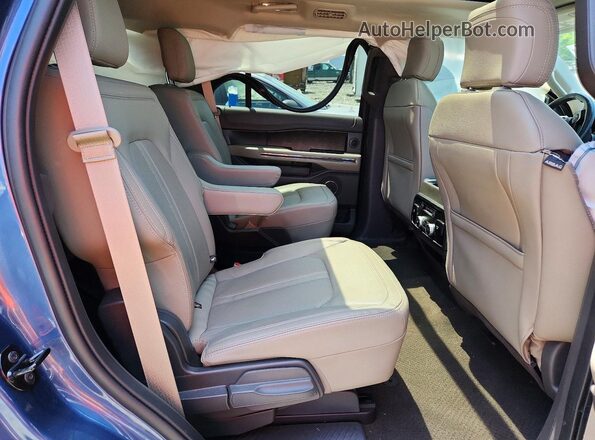 1FMJU2AT6LEA84325 2020 FORD EXPEDITION Blue Vista interior trasera