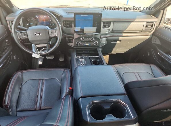 1FMJU2AT6NEA47598 2022 FORD EXPEDITION Red Dashboard view