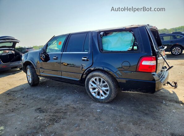 1FMJU2AT7GEF02087 2016 FORD EXPEDITION Черный Задняя левая четверть