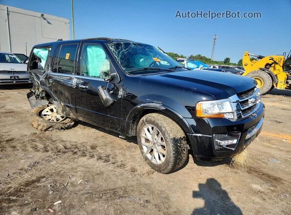 1FMJU2AT7GEF02087 2016 FORD EXPEDITION Черный Передняя правая четверть