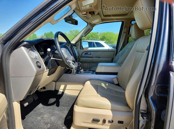 1FMJU2AT7HEA39367 2017 FORD EXPEDITION Угольный Вид салона спереди