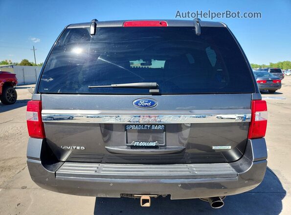 1FMJU2AT7HEA39367 2017 FORD EXPEDITION Угольный Вид сзади