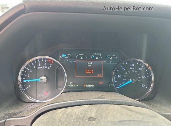 1FMJU2AT8JEA46947 2018 FORD EXPEDITION Black Instrument cluster view