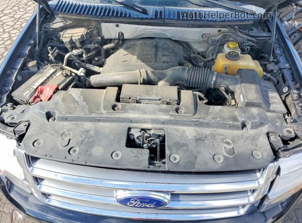 1FMJU2AT9HEA52881 2017 FORD EXPEDITION Black ძრავის განყოფილების ხედი