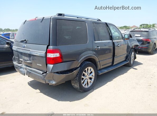 1FMJU2ATXHEA14642 2017 FORD EXPEDITION Gray უკანა მარჯვენა