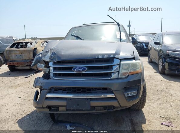 1FMJU2ATXHEA14642 2017 FORD EXPEDITION Gray წინა პანელის ხედი