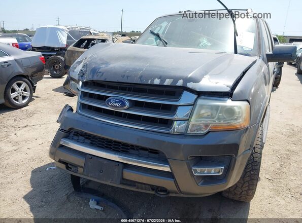 1FMJU2ATXHEA14642 2017 FORD EXPEDITION Gray წინა ხედი