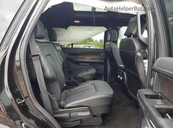 1FMJU2ATXLEA63722 2020 FORD EXPEDITION Black Widok wnętrza z tyłu