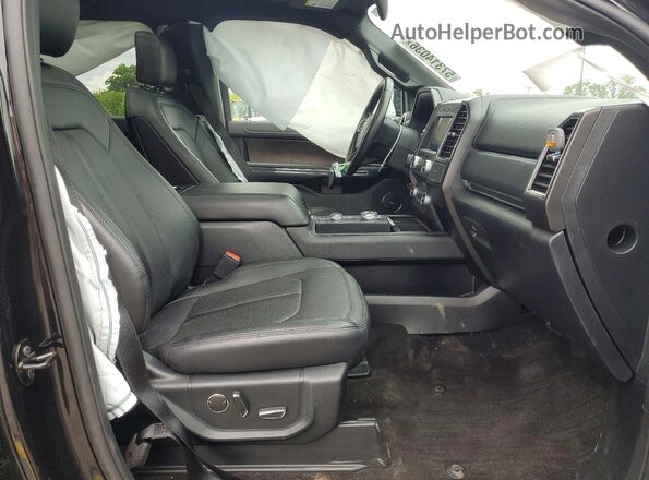 1FMJU2ATXLEA63722 2020 FORD EXPEDITION Black Widok wnętrza z przodu