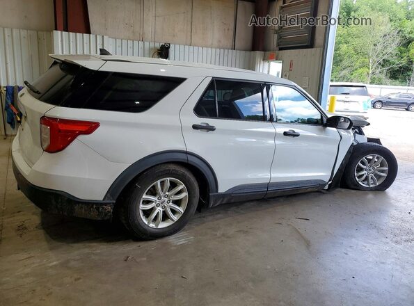 1FMSK7BH0MGA11961 2021 FORD EXPLORER White Задня права чверть