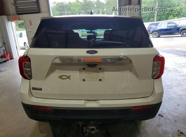 1FMSK7BH0MGA11961 2021 FORD EXPLORER White Вид ззаду