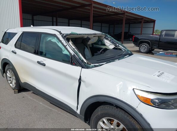 1FMSK7BH1LGC00844 2020 FORD EXPLORER White Vista frontal