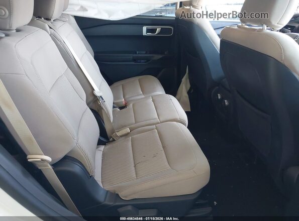1FMSK7BH1LGC00844 2020 FORD EXPLORER White Vista de la etiqueta del VIN
