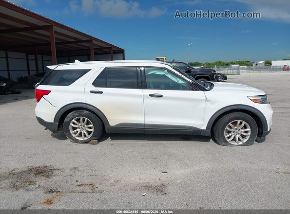 1FMSK7BH1LGC00844 2020 FORD EXPLORER White Vista interior trasera